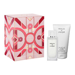 LALIQUE COFFRET PERLES EDP 100ML + BODY LOTION 150 ML