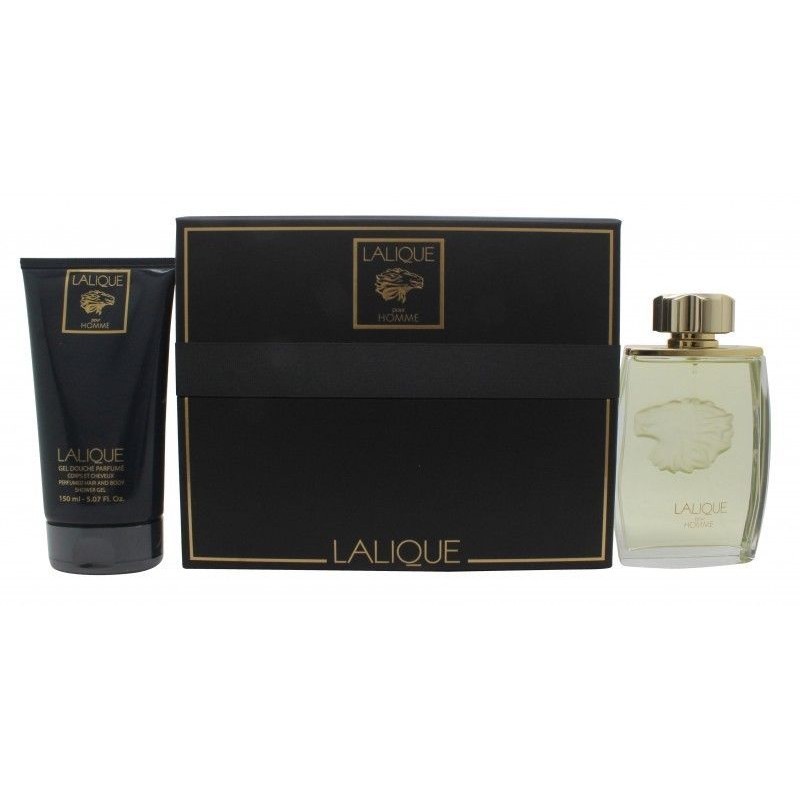 Lalique coffret lion edp 125ml + shower gel 150 ml