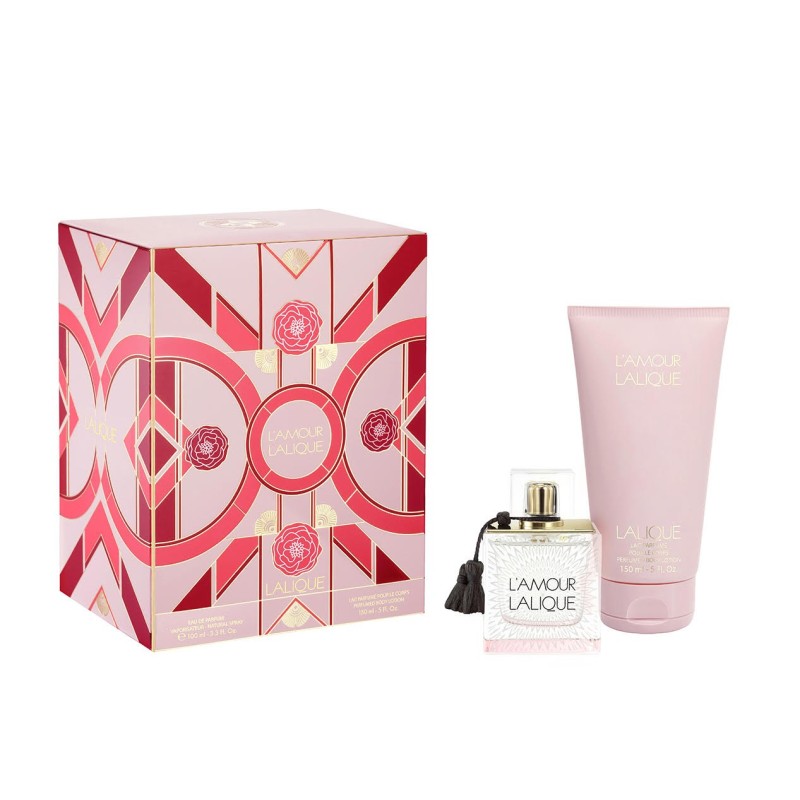 Lalique Coffret L'Amour EDP 100 ml + Body Lotion 150 ml