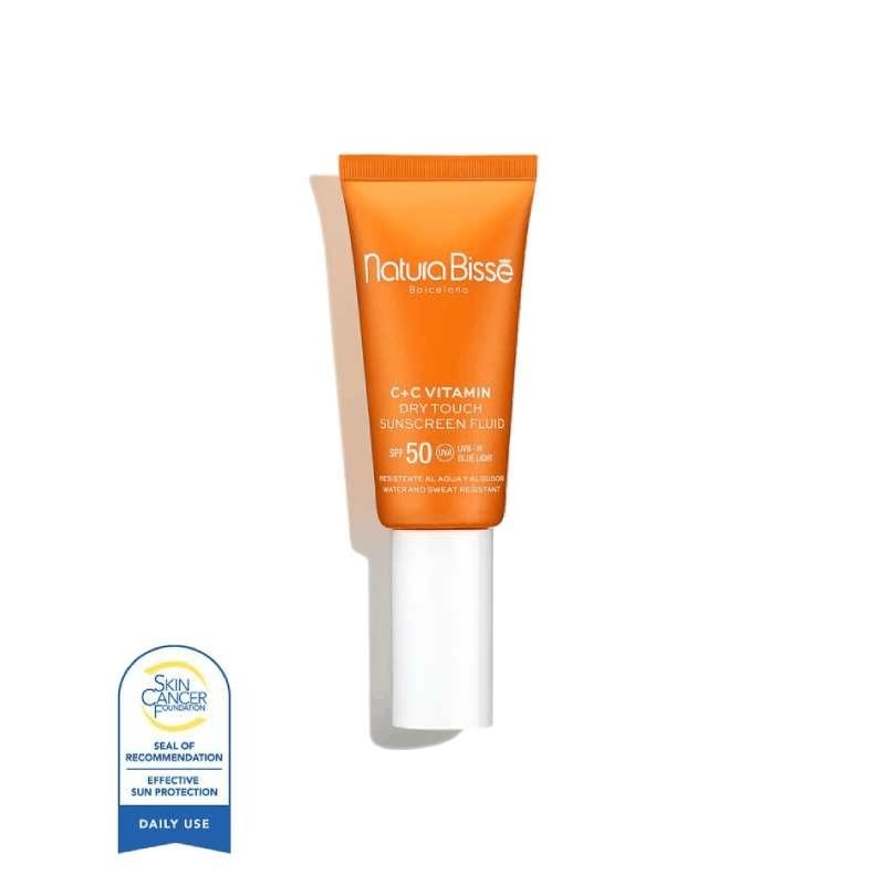 C + C维生素干式触摸防晒液SPF50 30 ml  -  Natura Bisse  - 豪华化妆品与免费咨询和运输！!