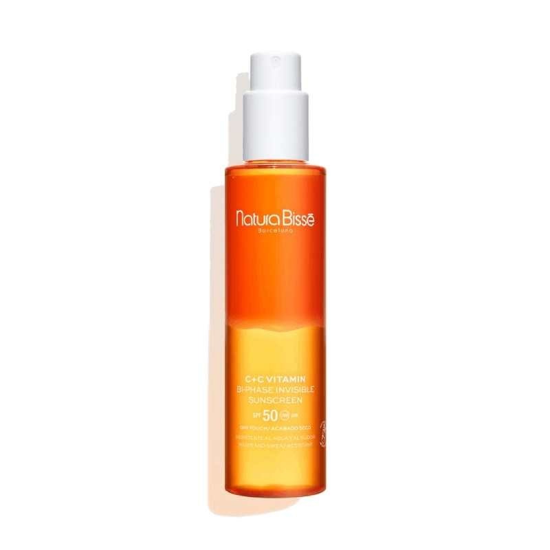 C + C Vitamin SPF50 UVA / UVB Bi-fase 200 ml - Natura Bisse - Luksus Kosmetik med GRATIS Rådgivning og Shipping!