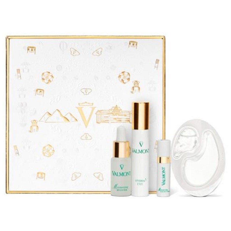 Set di cure per il viso al dettaglio di booster Valmont