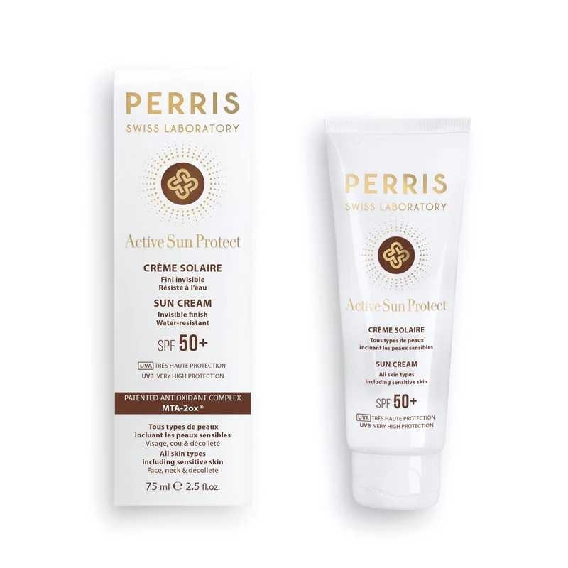 活动防晒保护防晒霜SPF 50+  -  Perris Swiss Laboratory  - 豪华化妆品免费咨询和出货量！