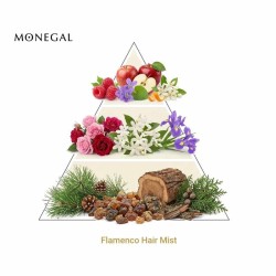 Névoa de cabelo flamenco - Ramon Monegal Frete grátis!