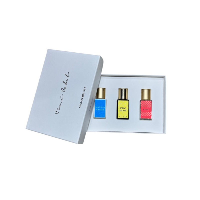 Ställ 3 miniatyrer 15 ml Customizable - Toni Cabal Gratis frakt!