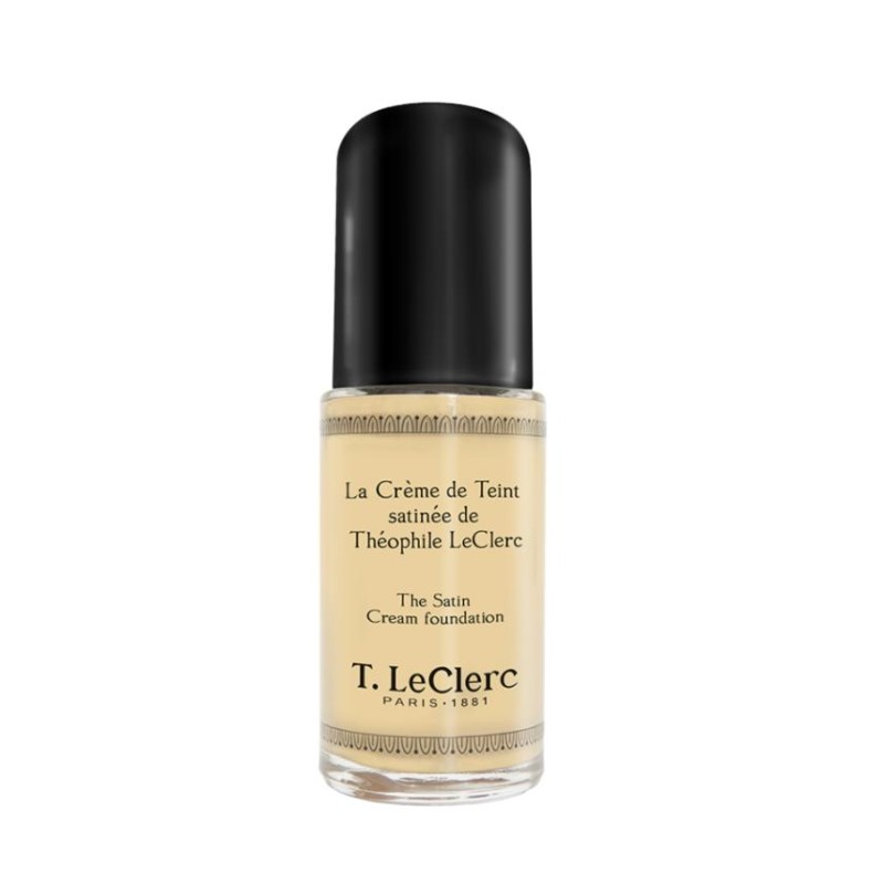 Crème av teint satinée / satin cream fundation SPF 20 - T.Leclerc