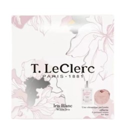 Ensemble de parfum blanc iris - T.LeClerc Livraison gratuite!