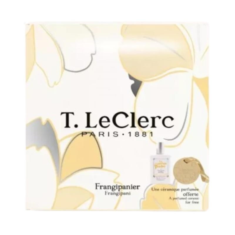 Frangipani parfyme sett - T.LeClerc Gratis frakt!