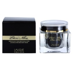 Lalique  - 加密黑色浇注Elle Luxlius香水身体霜 - 女人。