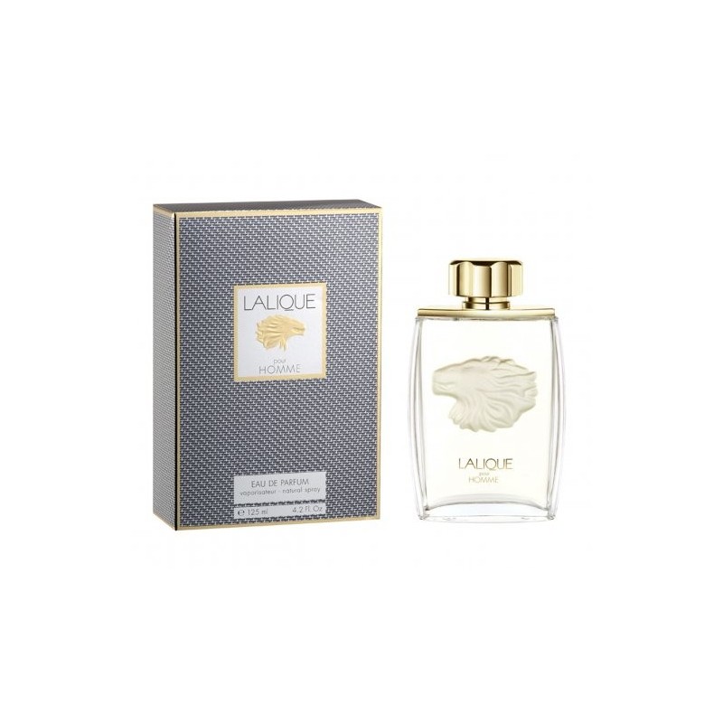 Lalique - despeje homme leão e parfum - homem amaderado.