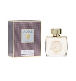 Lalique  -  Lalique 倒出Hommes Equus eau de parfum vapo 75 ml  - 辛辣的男人。