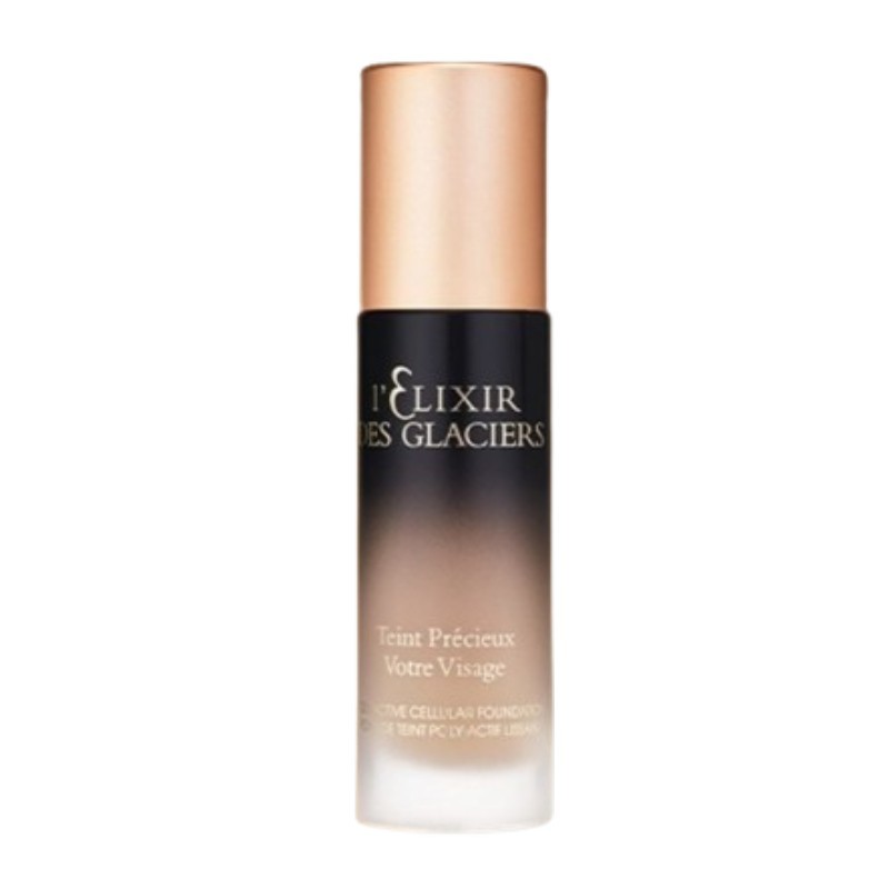 Elixir des Glaciers Teint Precieux 30ml - Sandy Beige i New York. - Valmont Facial sminke av løfteffekten.