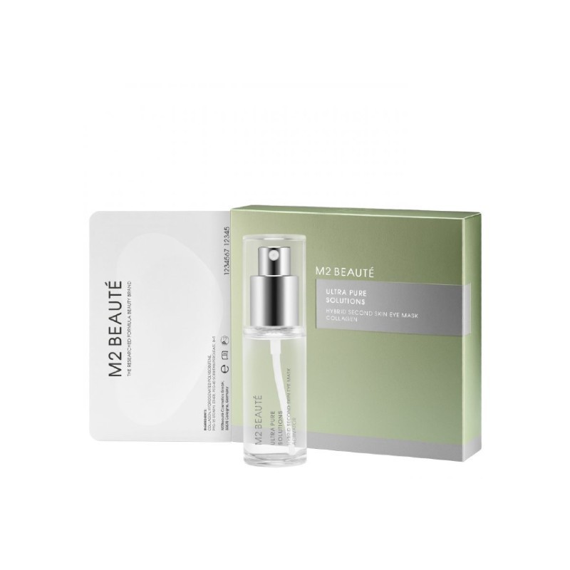 M2 Beauté - Ультра чистого S. Гибридная вторая кожаная маска для глаз коллагена.