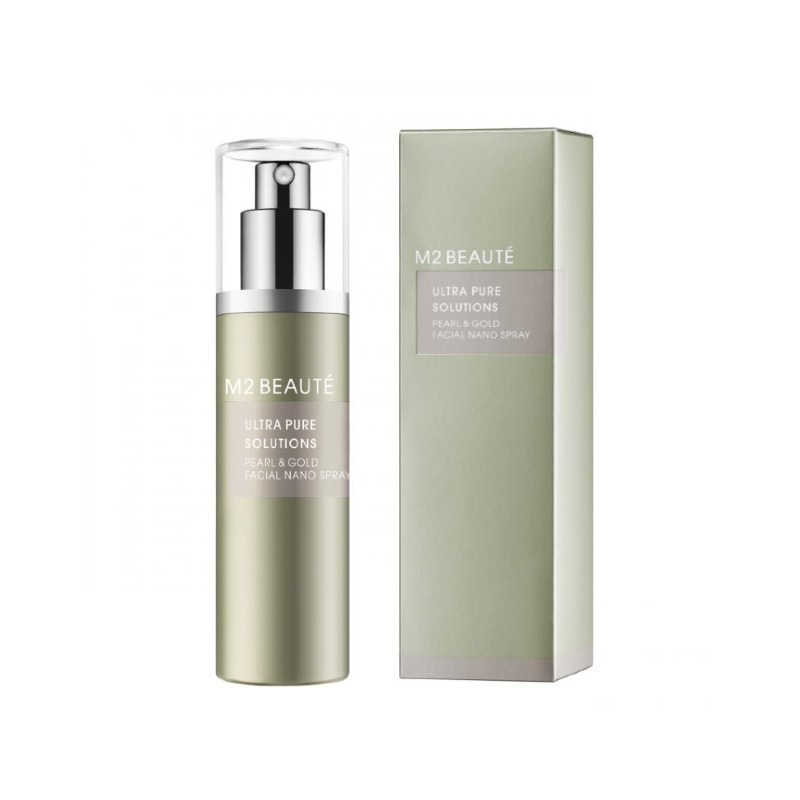M2 Beauté  - 超纯S.珍珠和金面部纳米喷雾75毫升。