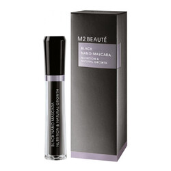 M2 Beauté - Black Nano Mascara Nutrition & Natural Growth 6 ml.