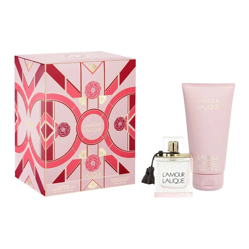 LALIQUE COFFRET L'AMOUR EDP 100ML + BODY LOTION 150 ML